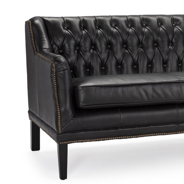 Essex Leather Loveseat